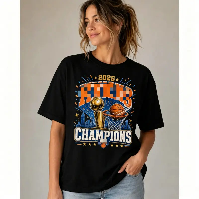 New York 2026 Shirt, Knick Champs City Hoops Basketball Tee, NY Sports Fan Gift