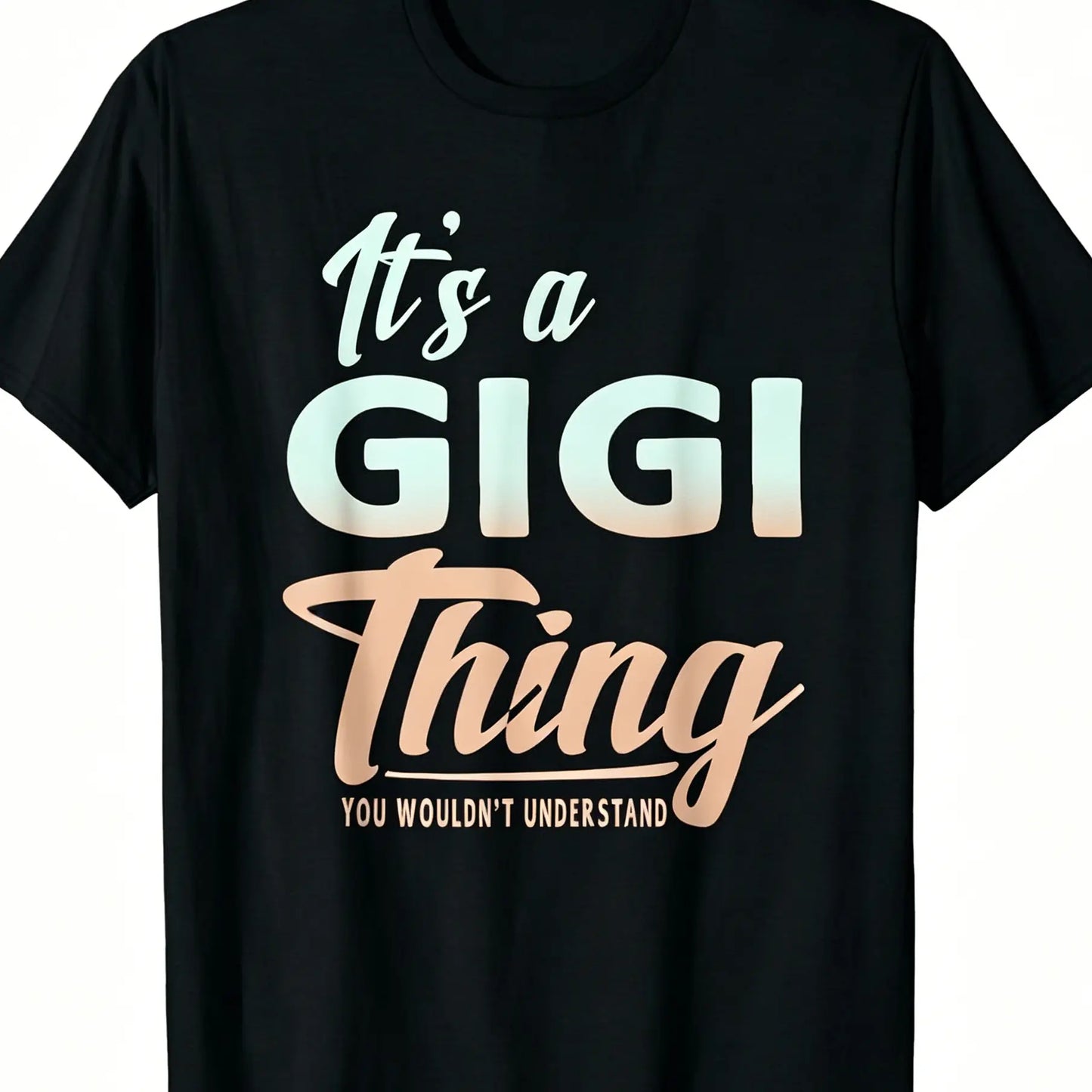 [100%25 Cotton] [100%25 Cotton]  [100%25 Cotton] Mothers Day Gifts It'S A Gigi Thing Grandma Gifts T-Shirt T-Shirt For Men And Women Tshirt