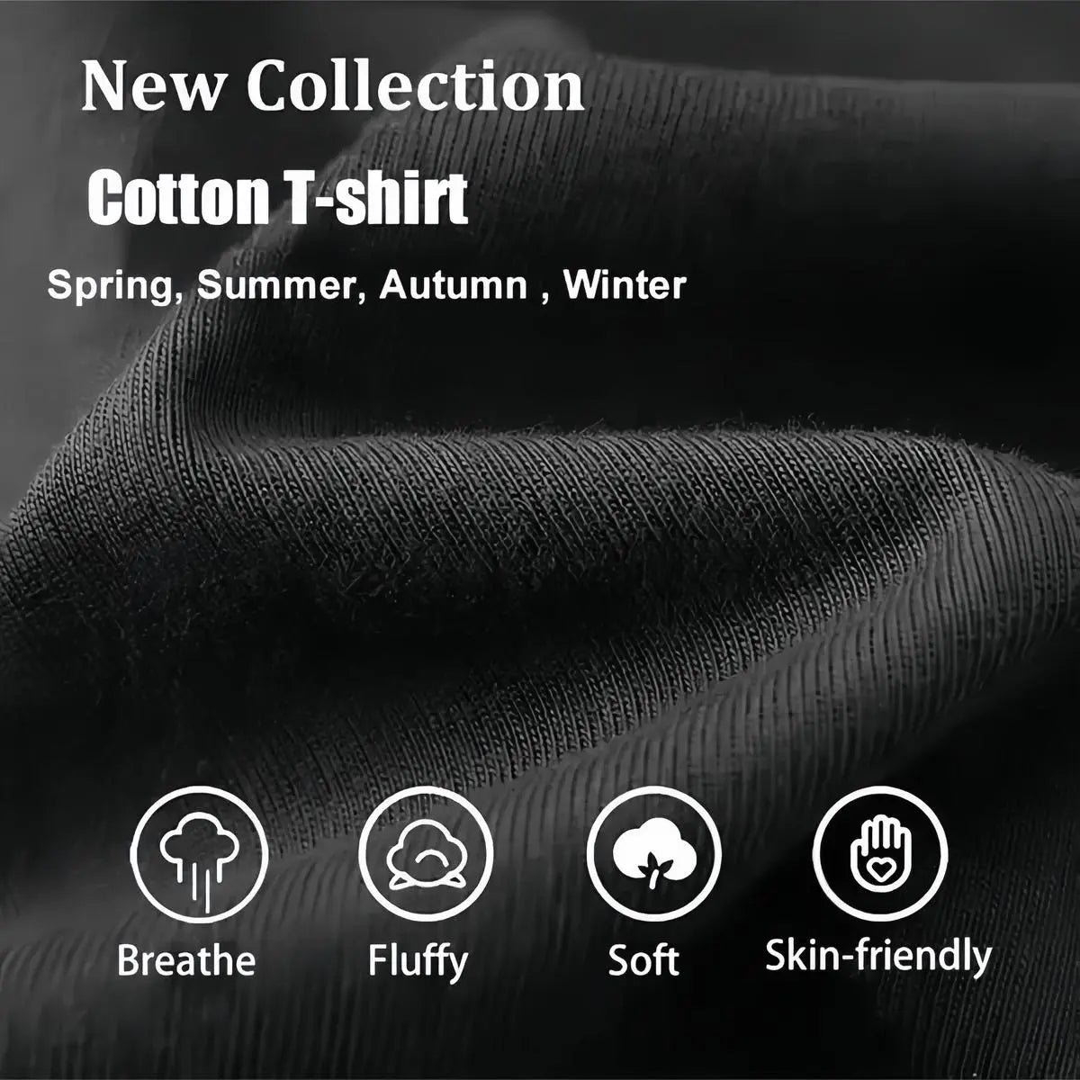 Comfort-Fit Cotton Tee – Men’S Crew Neck T-Shirt Featuring Trendy Dollar & Rings Graphics