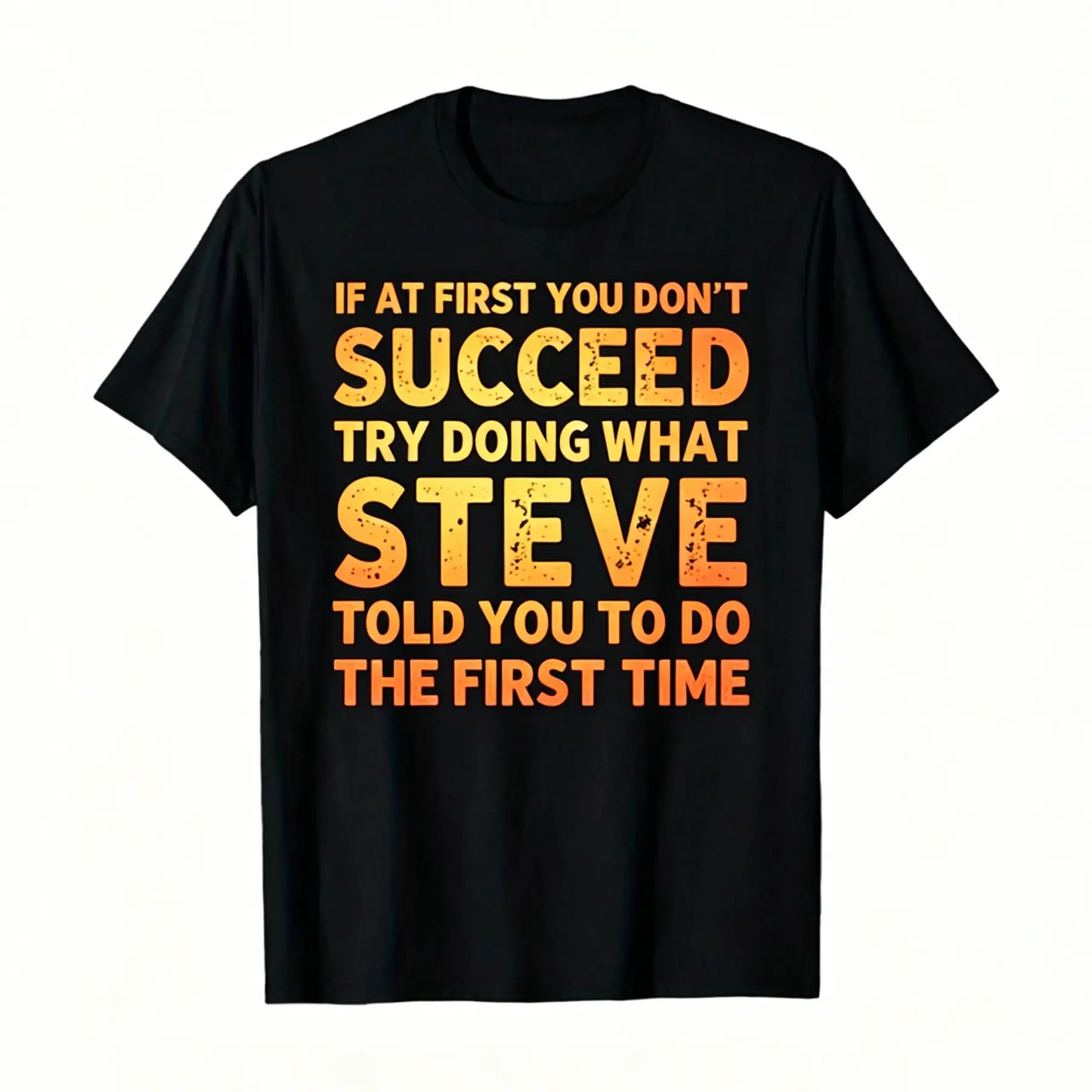 Men's Funny Sarcastic Quote Graphic T-Shirt, Heavyweight Loose Fit Short Sleeve Streetwear Top for Daily Wear & Parties, Tshirt, Menswear