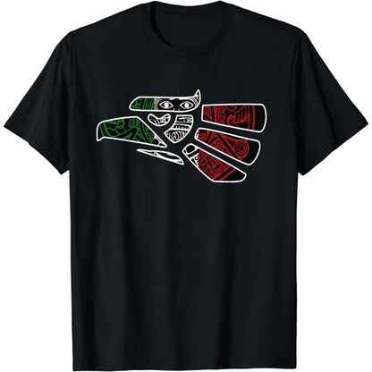 Funny Tee [100%25 Cotton] Made In Mexico Aztec Calendar Mexican Eagle T-Shirt