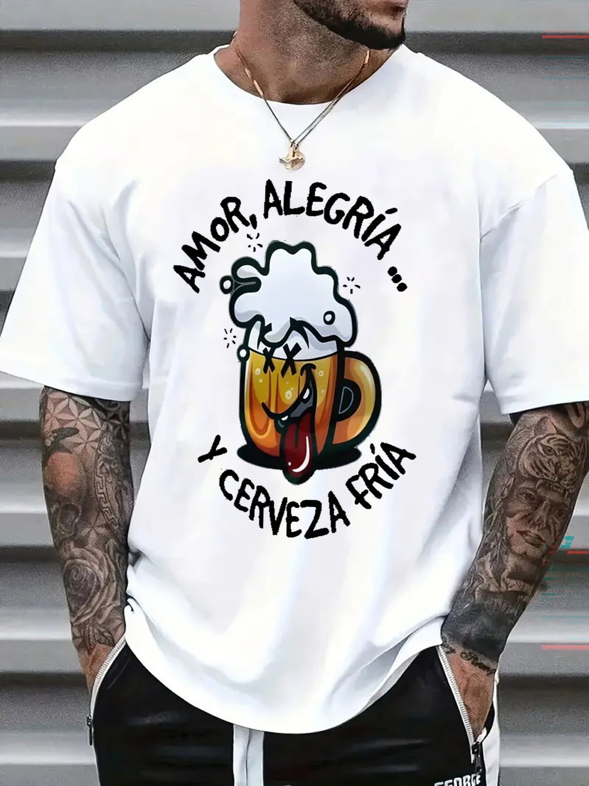 Men Casual Short Sleeve Tee 1 Pcs 100% Heavy Cotton - Comfortable Crew Neck, Soft Adorable Tees Tops