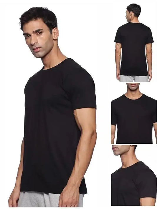 Men's Classic Cotton Short-Sleeve Funny Cat Bruh Meme Graphic Tshirt - Breathable Check Fabric Casual Menswear Top
