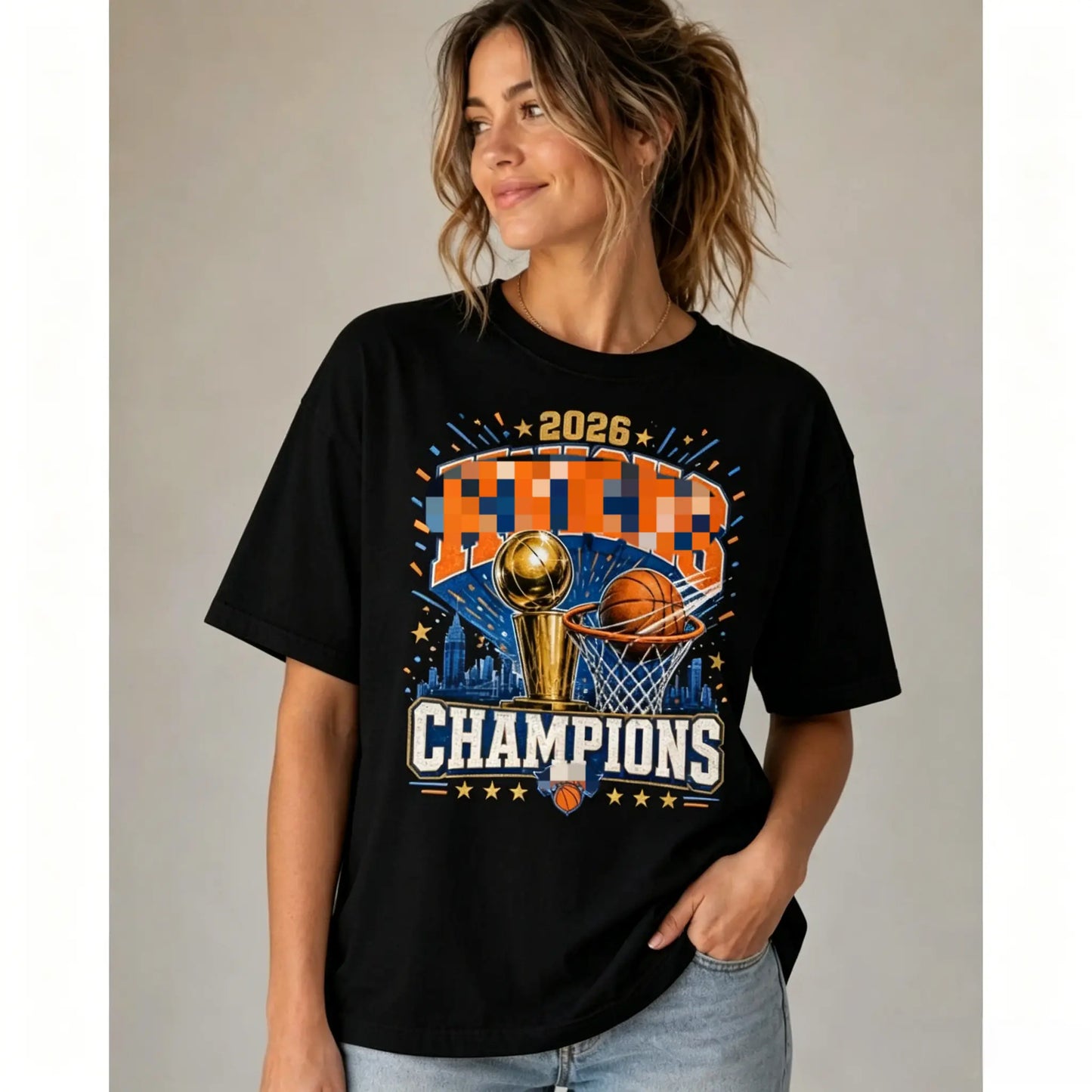 New York 2026 Shirt, Knick Champs City Hoops Basketball Tee, NY Sports Fan Gift
