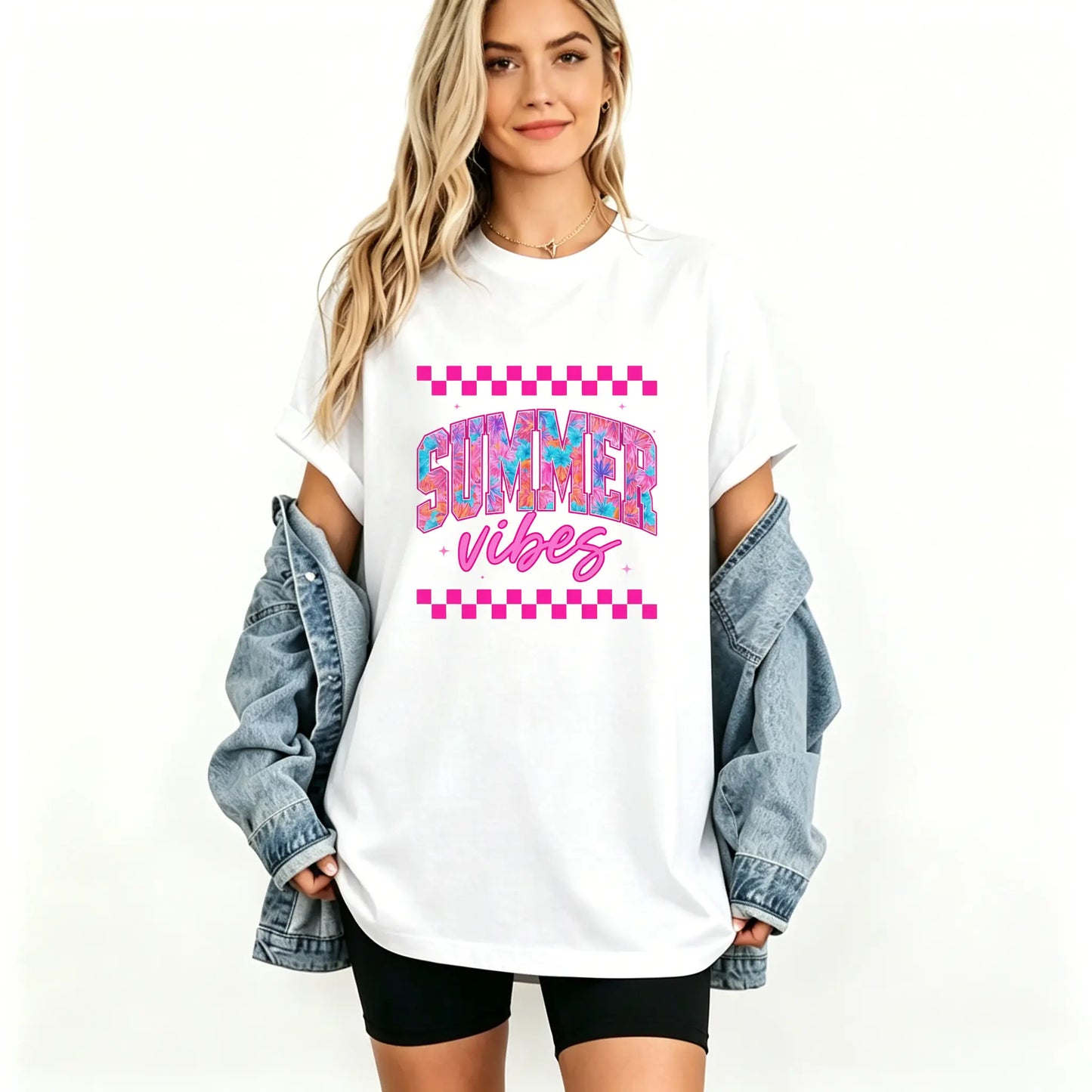 Summer Vibes Shirt, Retro Summer Shirt, Beach Vacation Shirt, Trendy Summer Graphic Tee, Cute Aesthetic Shirt, Casual Daily Wear, Soft Cotton Short Sleeve, Outdoor Leisure Top, Holiday Apparel