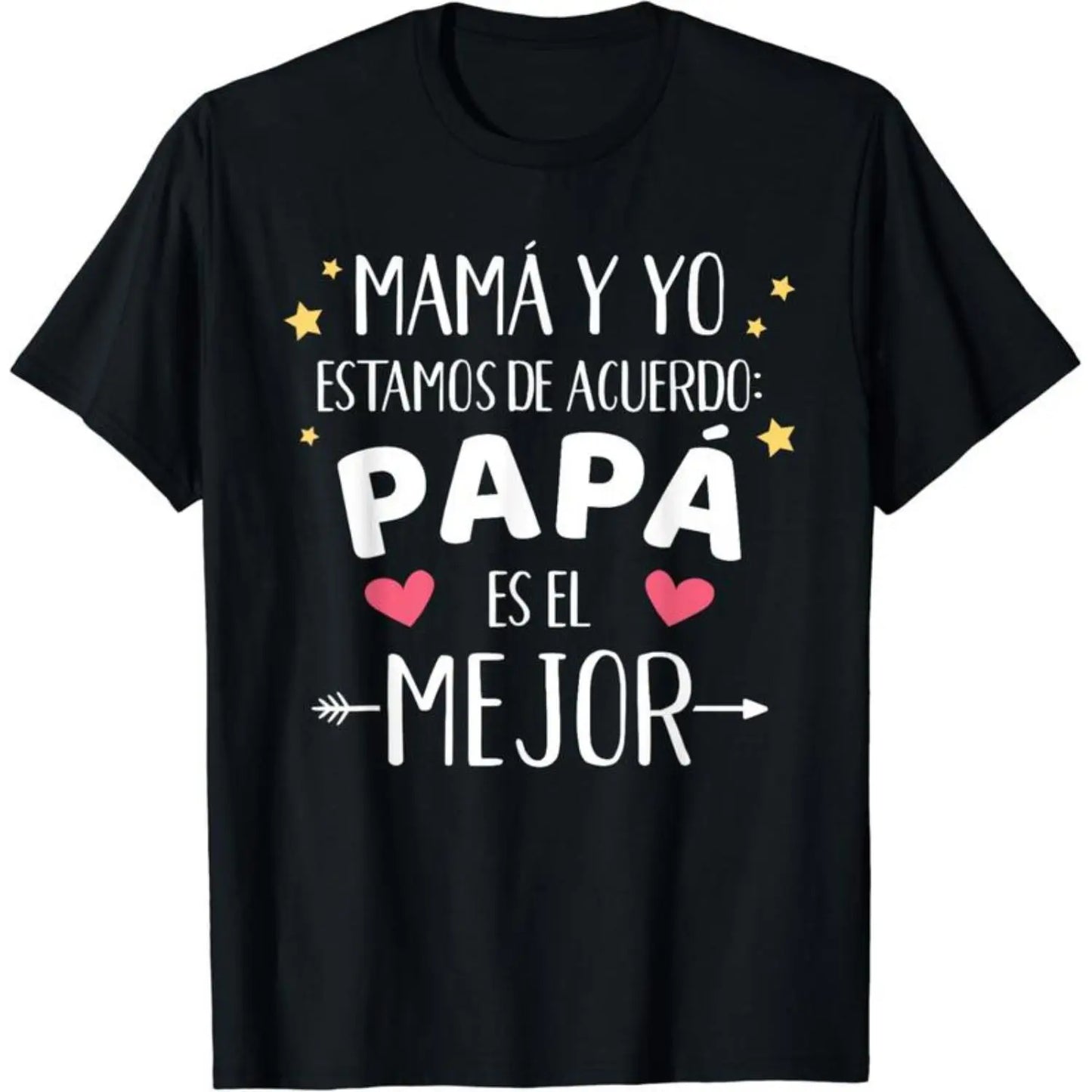 100%25 Cotton Best PAPA Father's Day T-Shirt