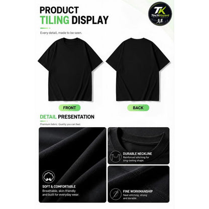 Men's Oversized Cotton Double-Sided Print Mom Tee - Casual Style, Cool Mom Club Pick, Great Mother’s Day Gift, Comfortable for Road Trips, Pairable with Leggings, Denim, Tank Top, Swimwear Accessories