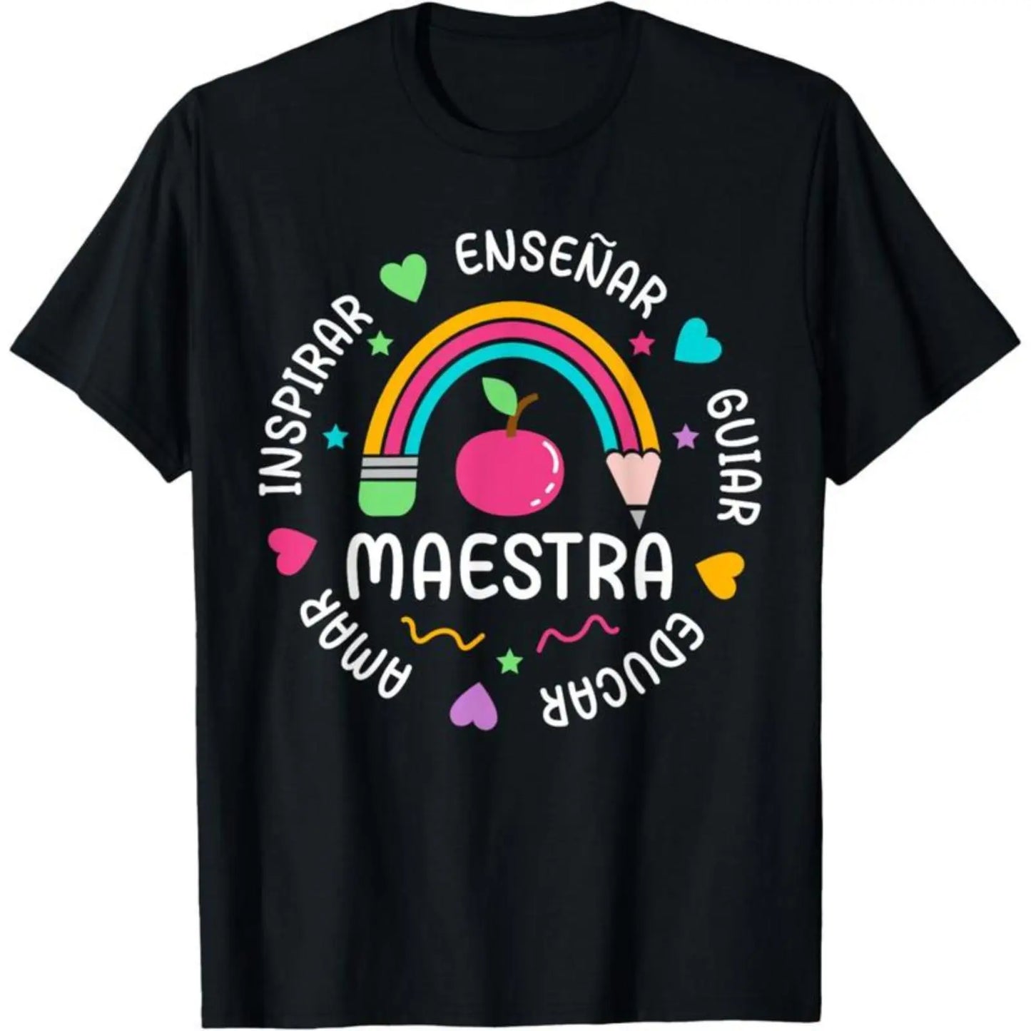 100%25 Cotton Spanish Teacher Appreciation Tee