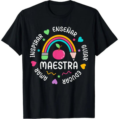 100%25 Cotton Spanish Teacher Appreciation Tee