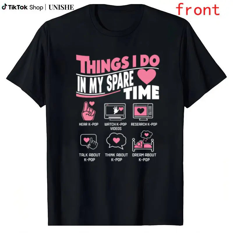 Fan Favorite Tee – 'Things I Do In My Spare Time' 100%25 Cotton T-Shirt