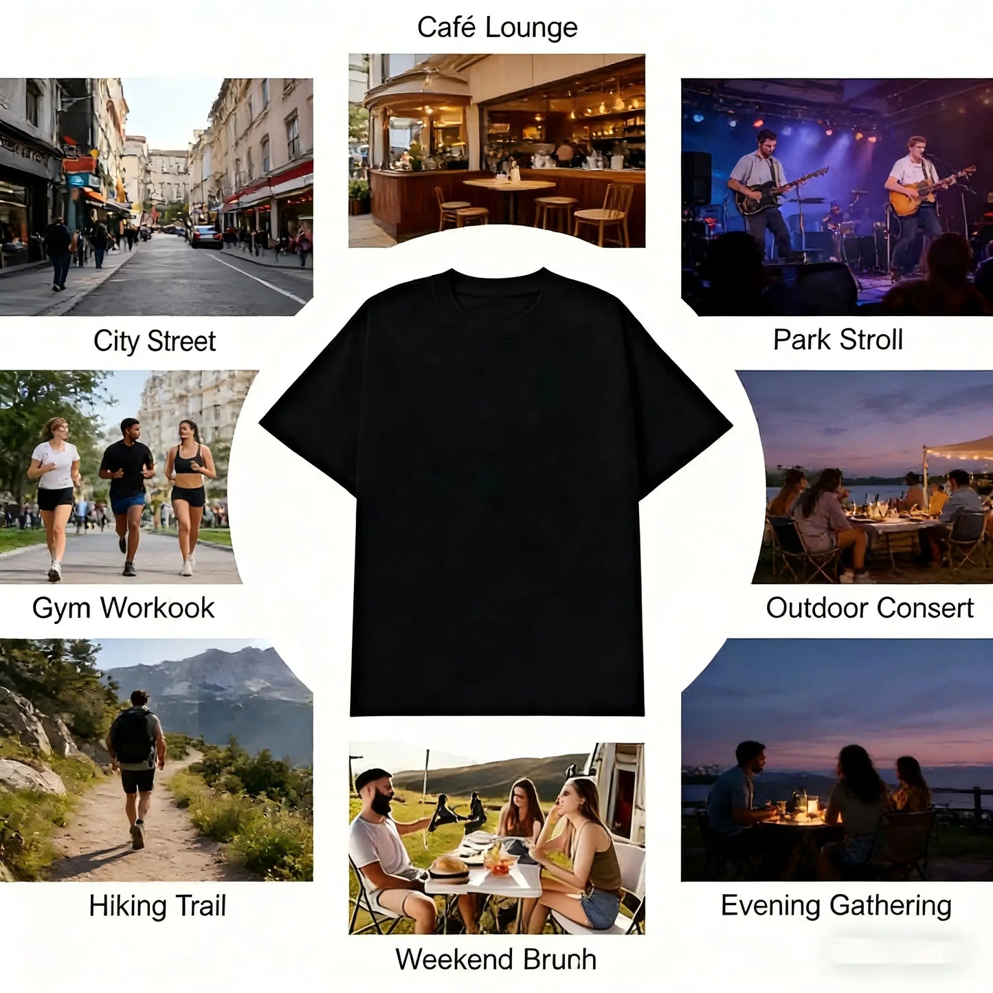 Men'S Regular Fit Letter Print Crew Neck T-Shirt, Summer Casual Short-Sleeve Crew Neck T-Shirt, Fashionable Men'S Daily Wear Top, Crew Neck Patterned T-Shirt, Men'S T-Shirt,summerwins