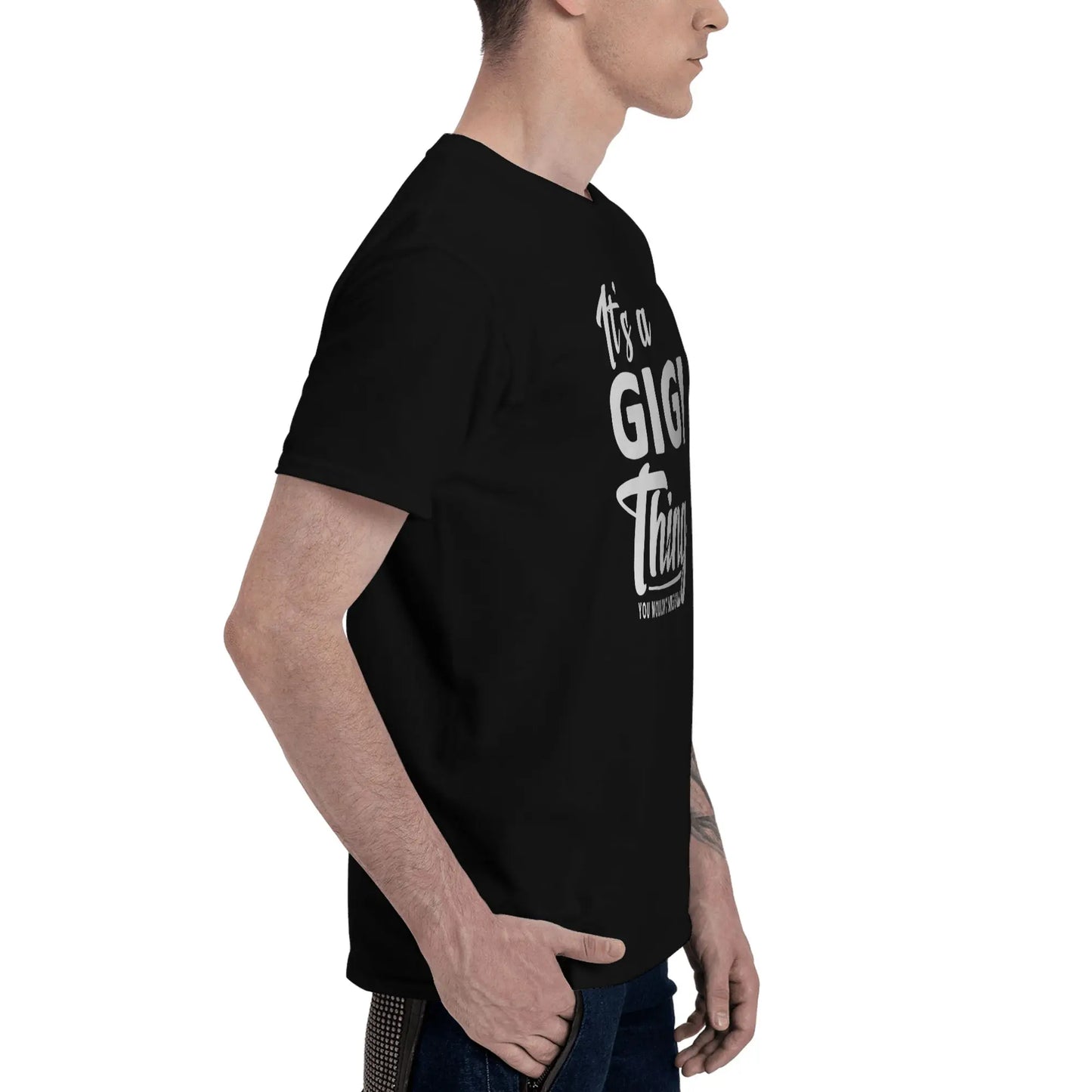 [100%25 Cotton] [100%25 Cotton]  [100%25 Cotton] Mothers Day Gifts It'S A Gigi Thing Grandma Gifts T-Shirt T-Shirt For Men And Women Tshirt