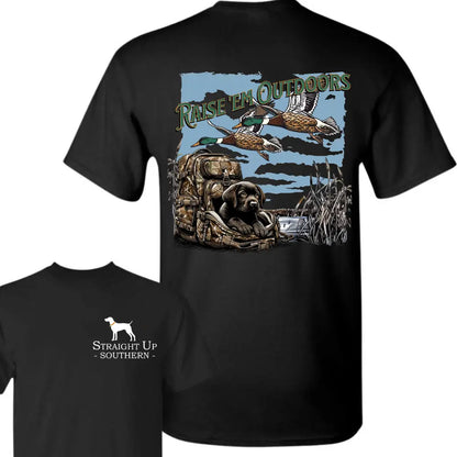 Unisex Waterfowl Duck Hunting Graphic Tee  Knit Short Sleeve Crew Neck Summer T-Shirt Casual Comfy Regular Fit Top Good Graphic Tees Funny Graphic Tee Trendy T-Shirts Oversized T Shirts  Graphic Tees Hunting Shirt Fits