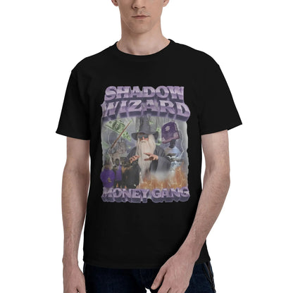 100%25 Cotton Shadow Wizard Money Gang Viral Meme Sarcastic Ironic Gen Z T-Shirt