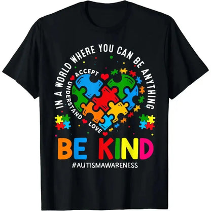 Printing Heart Puzzles Autism Awareness Shirts For Men Women Kids T Shirt