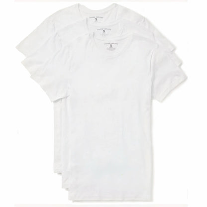 TRAILBLAZER Slim Fit White and Black Tees Crewneck (3 Pack)