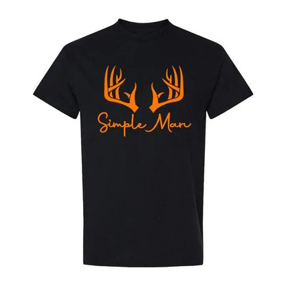 Deer Hunting Graphic T-Shirt, Comfortable Outdoor Performance Fabric, Perfect for Hiking, Camping, and Everyday Rustic Adventure Style
