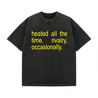 Heated Rivalry Cotton Graphic Shirt featuring Shane Hollander and Ilya Rozanov in Y2K Fashion for Hockey Fans Trending Gift