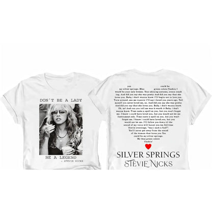 Dont Be A Lady Be A Legend Shirt, Don't Be A Lady Be A Legend T-Shirt, I was Stevie Shirt