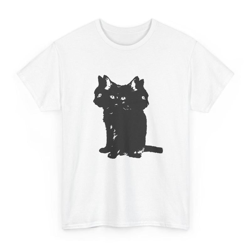 Three Head Cat Unisex T-Shirt