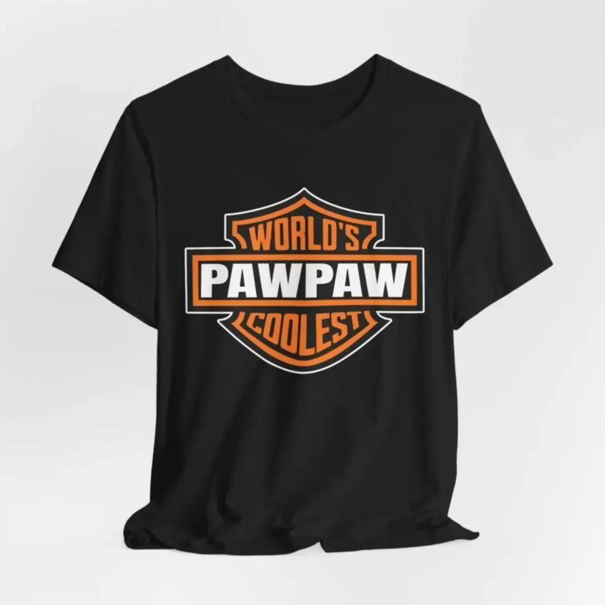 Custom Name World's Coolest Grandpa Shirt, Grandpa Nickname Gift Motorcycle Dad Shirt Father's Day Tee Birthday Gift from Grandkids