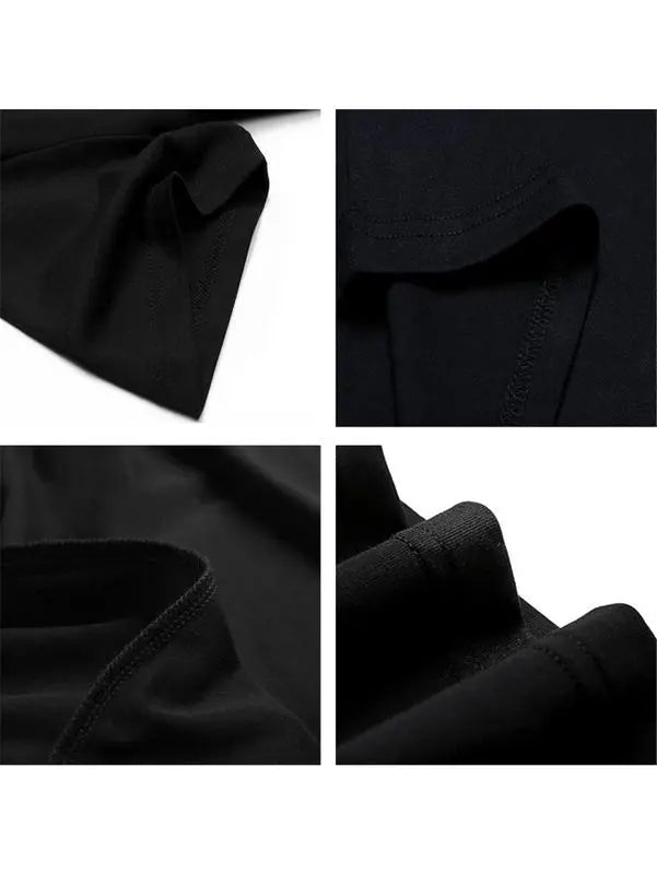 Men's 100%25 Cotton Casual Round Neck Short-Sleeve T-Shirt, Menswear Fabric, Outdoor Wear, "Look At You Landing My Mom Getting Me As A Bonus Dad" Graphic 1
