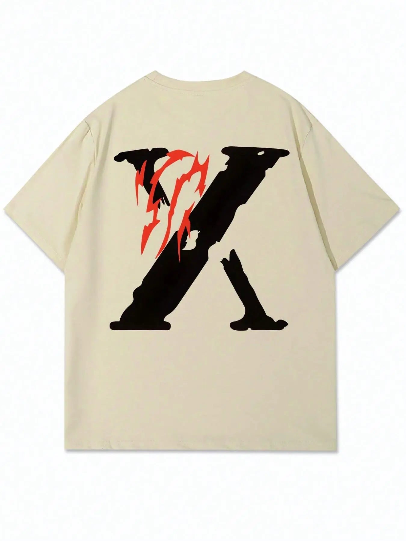 Men's Letter Print Short Sleeve Tee, Regular Fit Casual Crew Neck T-shirt for Daily Wear, Men's Top for All Seasons