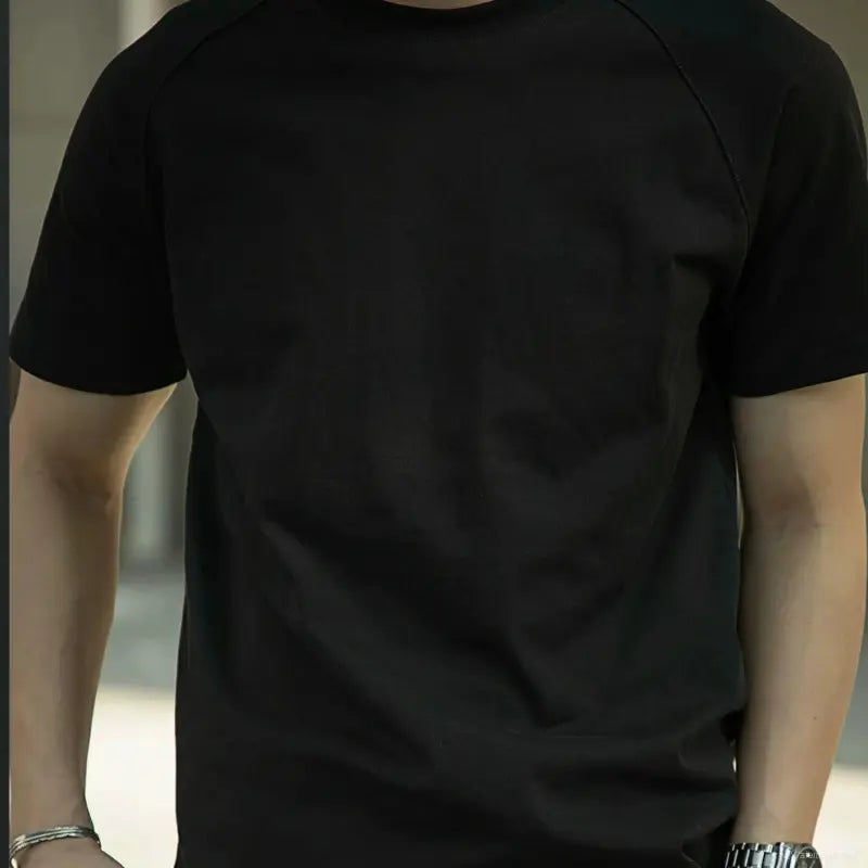 Men's Lightweight Black Graphic Tee With Humorous Cough Syrup Print For Summer Outdoor Sports And Casual Wear