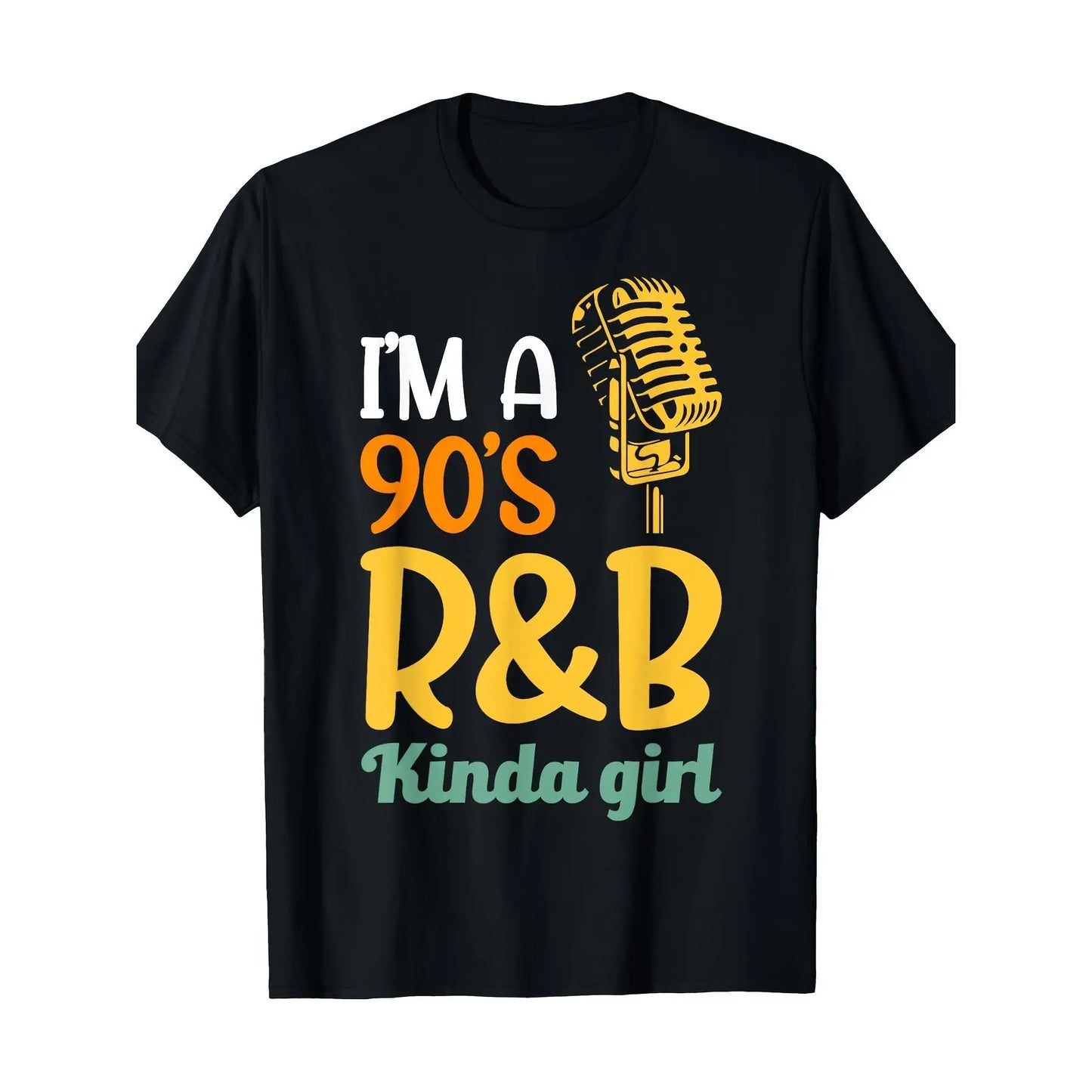 #TikTokShopRestock  Plus Size I'm A 90's R&b Kinda Man Woman T-Shirt-100%25 Cotton-180g