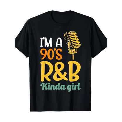 #TikTokShopRestock  Plus Size I'm A 90's R&b Kinda Man Woman T-Shirt-100%25 Cotton-180g