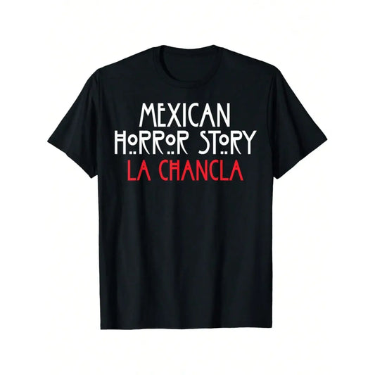 Women's Graphic T-Shirt, "La Chancla Survivor" Funny Mexican Streetwear Top, Soft 100%25 Cotton Casual Shortsleeve Crewneck for Outdoors