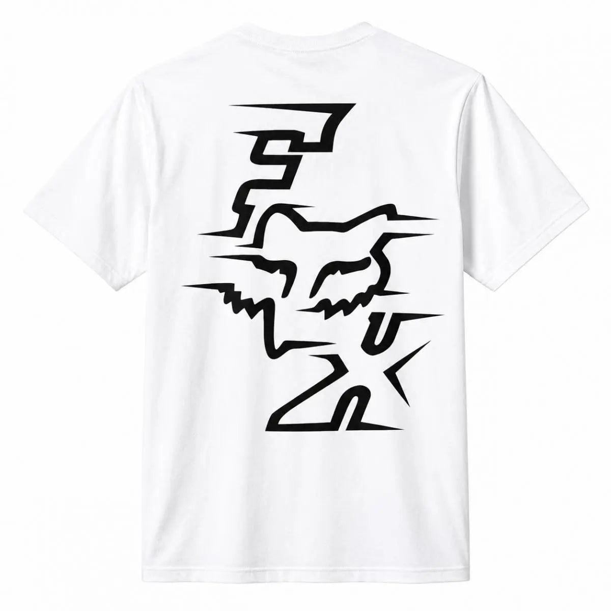 Men's Fun Round Neck T-Shirt, FOX Pattern, All Season Pullover, Autumn And Winter, Party Occasions, Valentine's Day, Men's, Father's Day