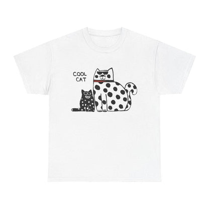 Cool Cat T-Shirt | Retro Cat Illustration, Graphic Tee
