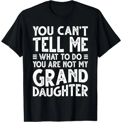 Men's Funny Grandpa Graphic T-Shirt, 100%25 Cotton Short Sleeve Loose-Fit Tee, Humorous Birthday or Father's Day Gifts for Guys, Men's T Shirts