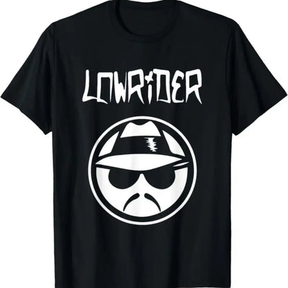 #TikTokShopRestock  Plus Size Men's LOWRIDER Graphic T-Shirt - Soft, Breathable Cotton with Stylish Print, Short Sleeves, Round Neck - Perfect for Casual Wear