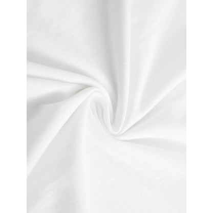 men's plus size casua 100 cotton White T-shirt 180g short-sleeved withUNC Ram Mascot Tee Breathable and Comfortable top All seasons are suitable for machine wash festivals the perfect deliver gift for friends