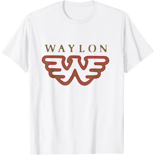 Waylon Jennings - Official Merchandise - Flying W Logo T-Shirt