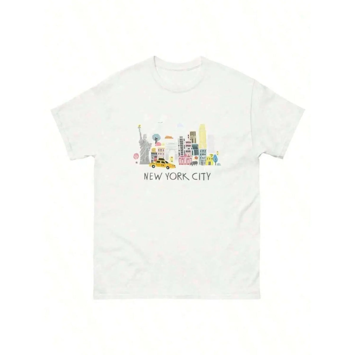 100 Percent Cotton Humorous New York City T Shirt for Enthusiasts Perfect for Summer Wear