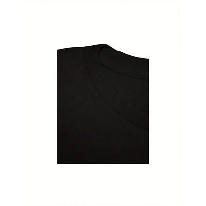 Men's Cotton T-Shirt |   Casual Round Neck |   Humorous 'Warning I Do Stupid Shit' Graphic |   Breathable & Machine Washable |   Summer Wear |   Black with Red & White Design, Humorous Clothing |   Round Neck Shirt |   Durable Print