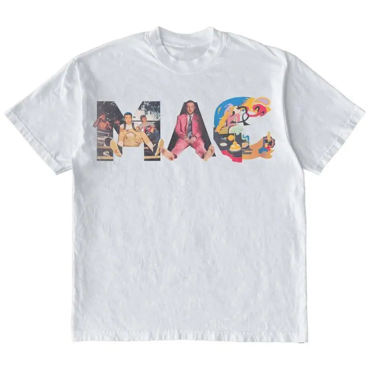 Head Collage Shirt Vintage Rapper, Vintage 90s Music Tee, Unisex  Cotton Short Sleeve, Top menswear, Global Trending Outfits