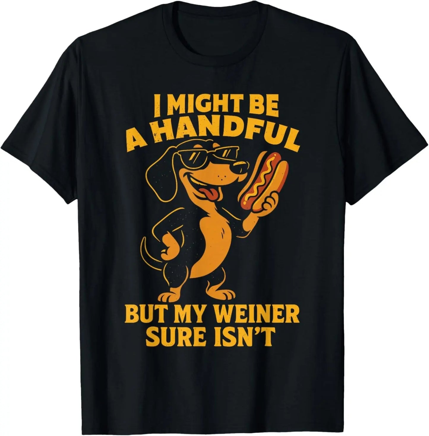 Menswear Unisex Short-Sleeve Cotton T-Shirt - Casual, Crude, Cringey, Inappropriate Humor, Funny Embarrassing Design, Outdoor-Friendly Fabric
