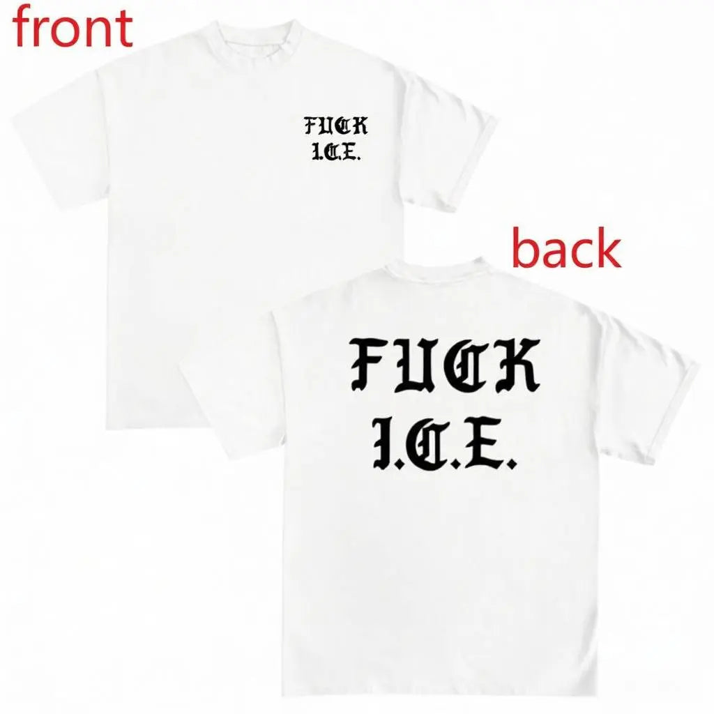 Old English T-Shirt, Funny Political Shirts, Pro Immigration Tshirt, Anti-ICE Shirt, Anti-Trump Tee, Social Justice Shirt