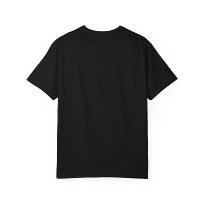 Men's Navy Blue Graphic T-Shirt, Oversized 100%25 Cotton Relaxed Fit Tee, Breathable Shortsleeve Crewneck for Casual Summer Wear