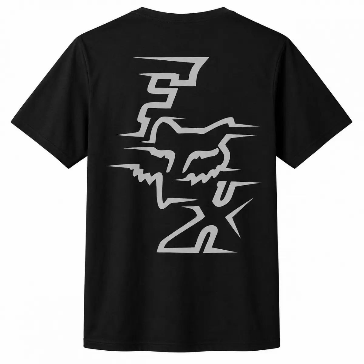 Men's Fun Round Neck T-Shirt, FOX Pattern, All Season Pullover, Autumn And Winter, Party Occasions, Valentine's Day, Men's, Father's Day