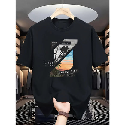 Men's Fashion Printed T-Shirt |   Casual Top |   Stretchy Knit Fabric |   Polyester |   90s-Style Graphic Tee |   Fun Graphic T-Shirt for Men |   Men's T-Shirt |   Christian Apparel |   Men's Graphic Tee |   Premium Graphic T-Shirt |   Stylish T-Shirt,sum