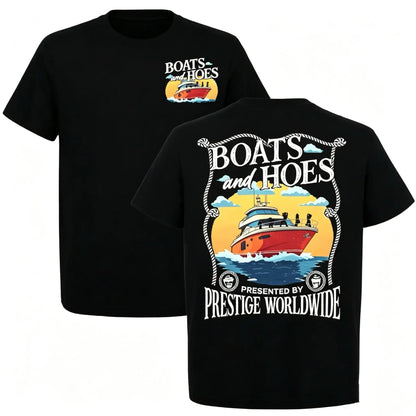 Step Brothers Boats and Hoes Movie Shirt – Vintage Retro Summer Classic Tee, Humorous Film Graphic T-Shirt, Casual Streetwear Unisex Top, Perfect Gift for Him, Men & Women, Funny Movie Fan Apparel, Summer Fashion