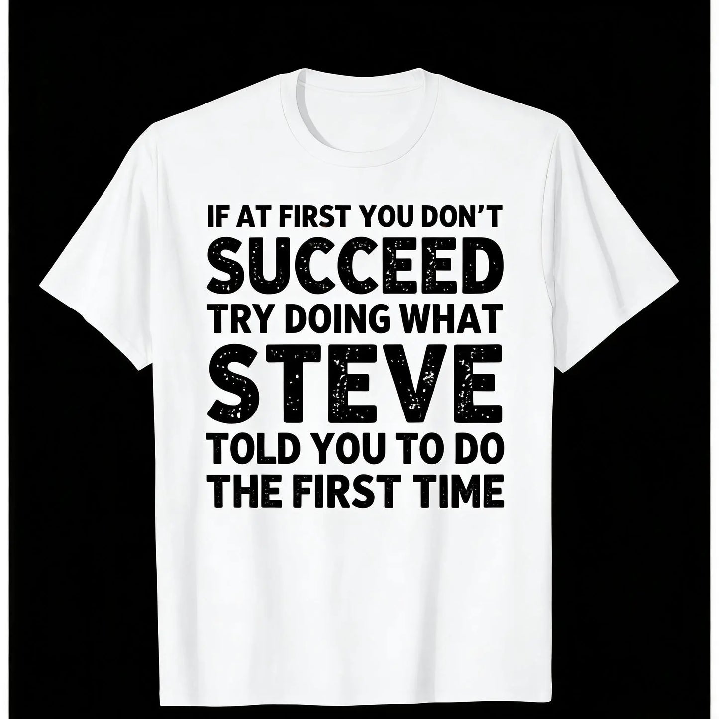 Men's Funny Sarcastic Quote Graphic T-Shirt, Heavyweight Loose Fit Short Sleeve Streetwear Top for Daily Wear & Parties, Tshirt, Menswear