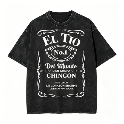 Premium El Tio No1 World TShirt Featuring HighQuality Print Soft Comfort and Practical Design Made in USA