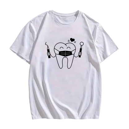Fun Dental Print T-Shirts, Dental Group Shirts, Dental Assistant Tees, Dentist T-Shirts