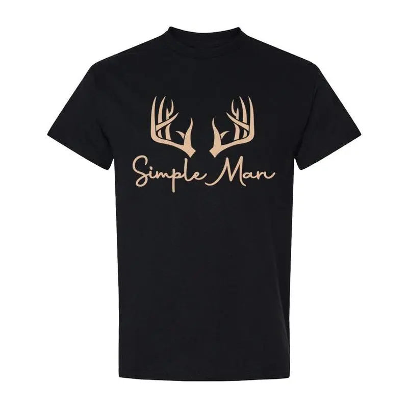 Deer Hunting Graphic T-Shirt, Comfortable Outdoor Performance Fabric, Perfect for Hiking, Camping, and Everyday Rustic Adventure Style